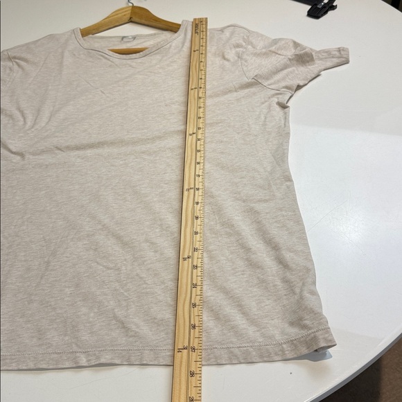 Kit and Ace Casual Light Beige Heathered T-Shirt Size Large - Picture 5 of 5